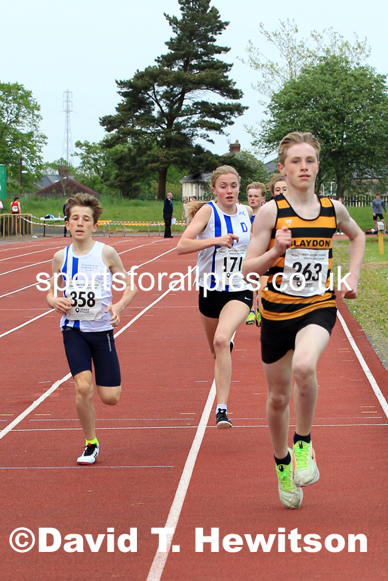 800 metres, 2022 NEGP No. 2, Hebburn. Photo: David T. Hewitson/Sports for All Pics